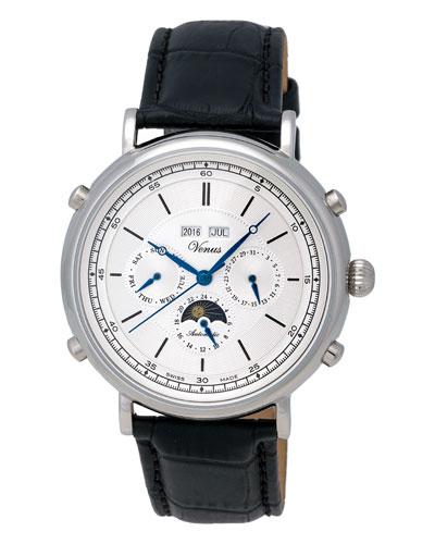 Classico Full-calendar Automatic Chronograph Watch,