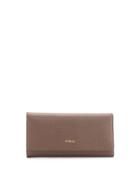 Classic Xl Tri-fold Leather Wallet, Daino