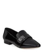 Nelia Patent Leather Turn-lock