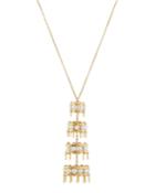 Pearly Pagoda Pendant Necklace