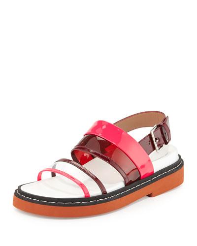 Patent Double-band Slingback