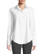 Ring-cuff Poplin