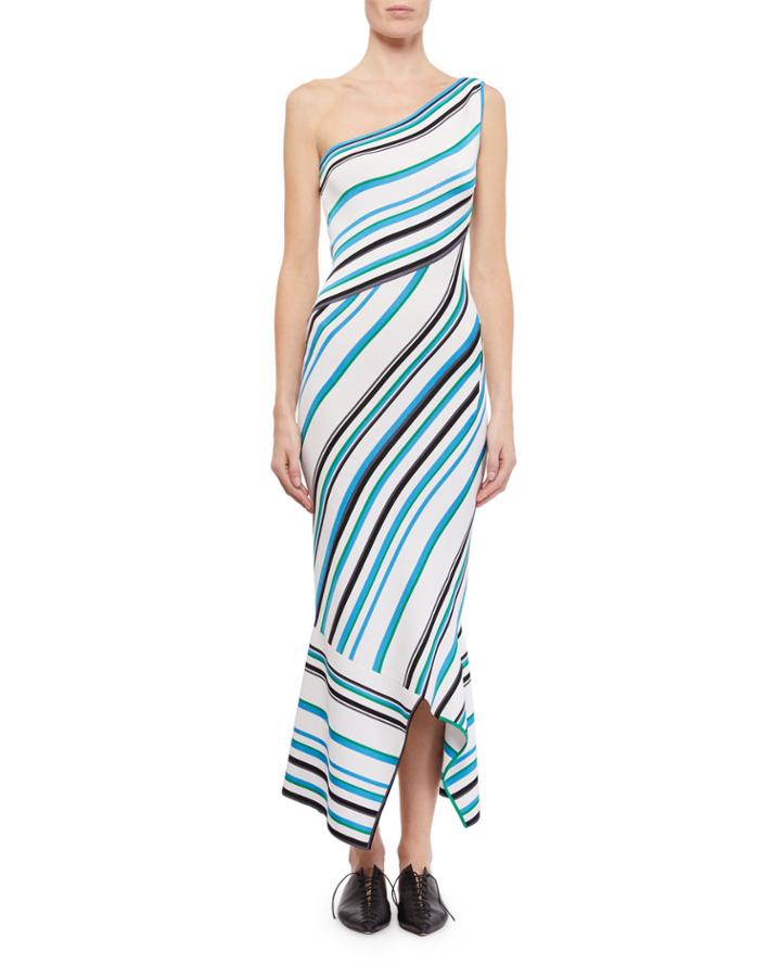 Ada One-shoulder Asymmetric Dress