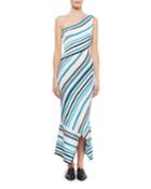 Ada One-shoulder Asymmetric Dress