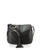 Arrow Leather Tassel Tote Bag