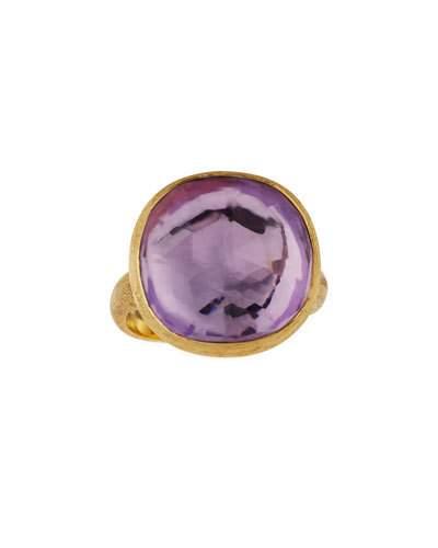 Jaipur Sunset 18k Amethyst Ring,