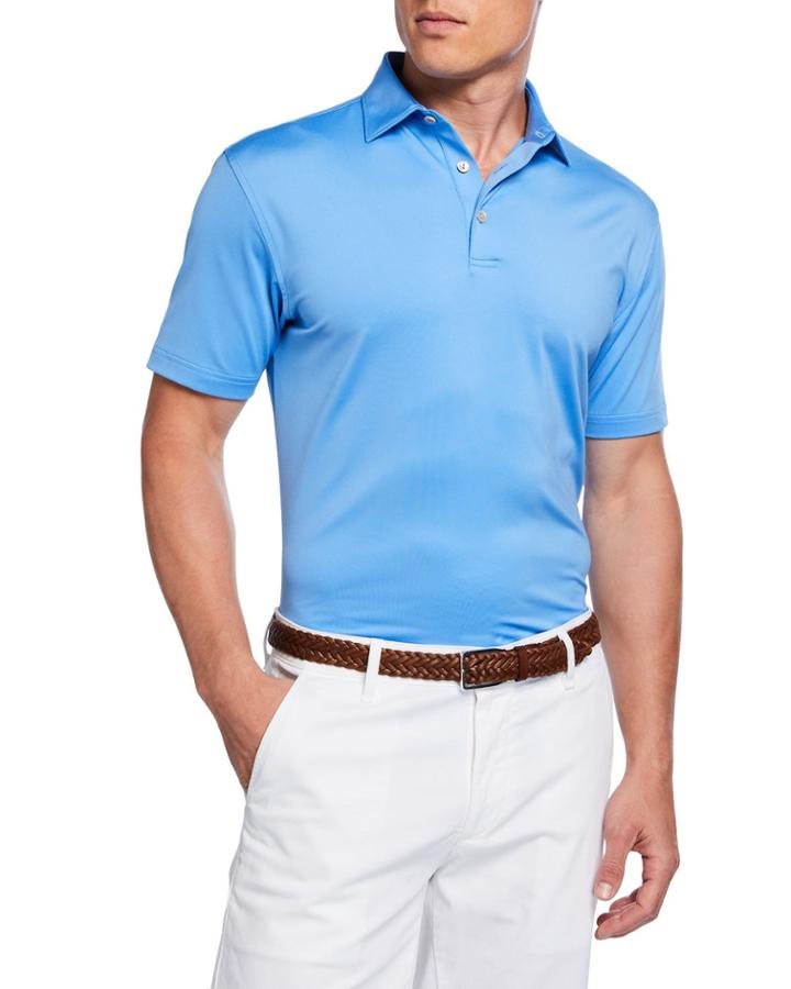 Men's Classic Performance Fit Solid Polo