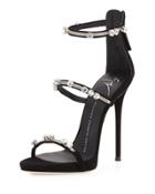 Coline Crystal Triple-strap 110mm