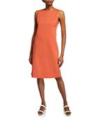 Ensley Sleeveless Fundamental Bi-stretch Dress