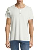 Men's Essential Short-sleeve Henley T-shirt