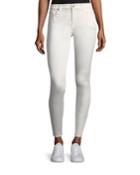 B(air) Mid-rise Ankle Skinny Jeans With Faux Front Pockets