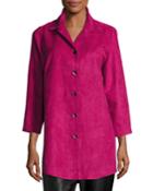 Modern Faux-suede Long