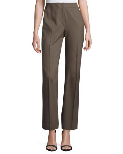 Classic Contemporary Stretch-knit Pants,