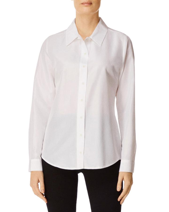 Elena Button-front Long-sleeve