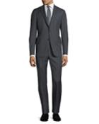 Striped Two-piece Wool Suit,