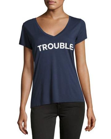 Trouble Graphic Tee,