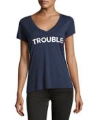 Trouble Graphic Tee,