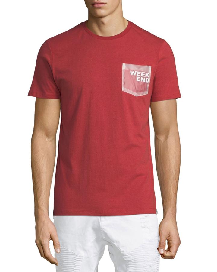 Men's Lacy Weekend Patch-pocket Tee