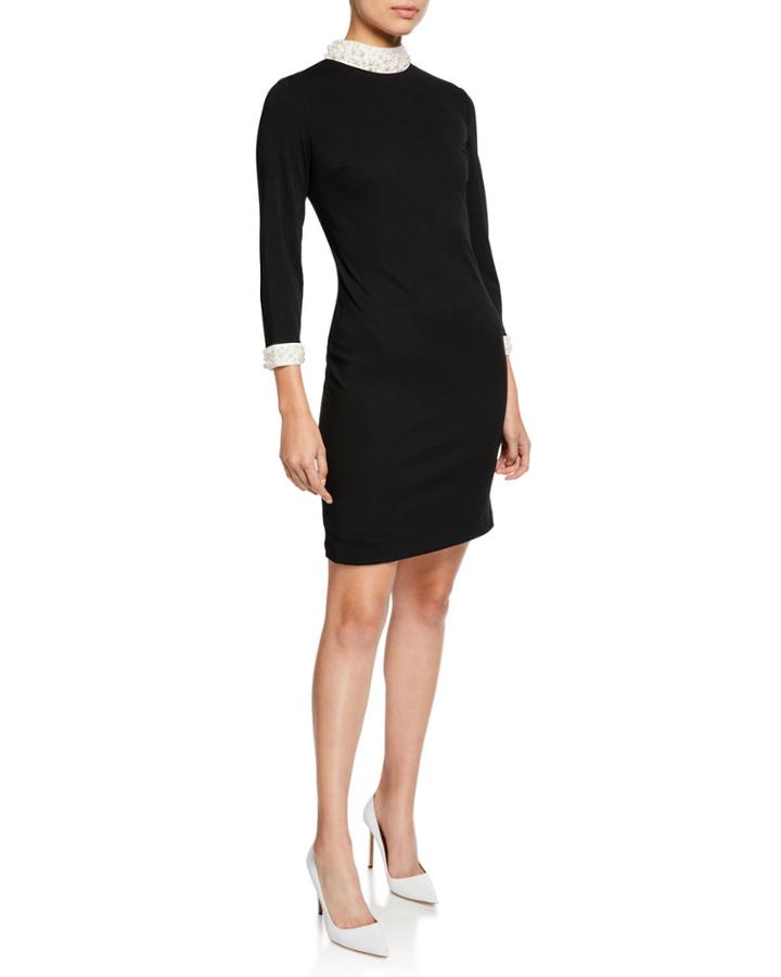 Pearly Detail High-neck
