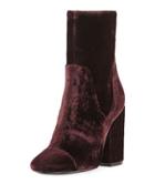 Brooke Velvet Chunky Bootie