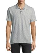 Men's Owen Striped Cotton-linen Polo