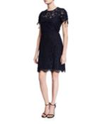 Gathered Lace Scallop