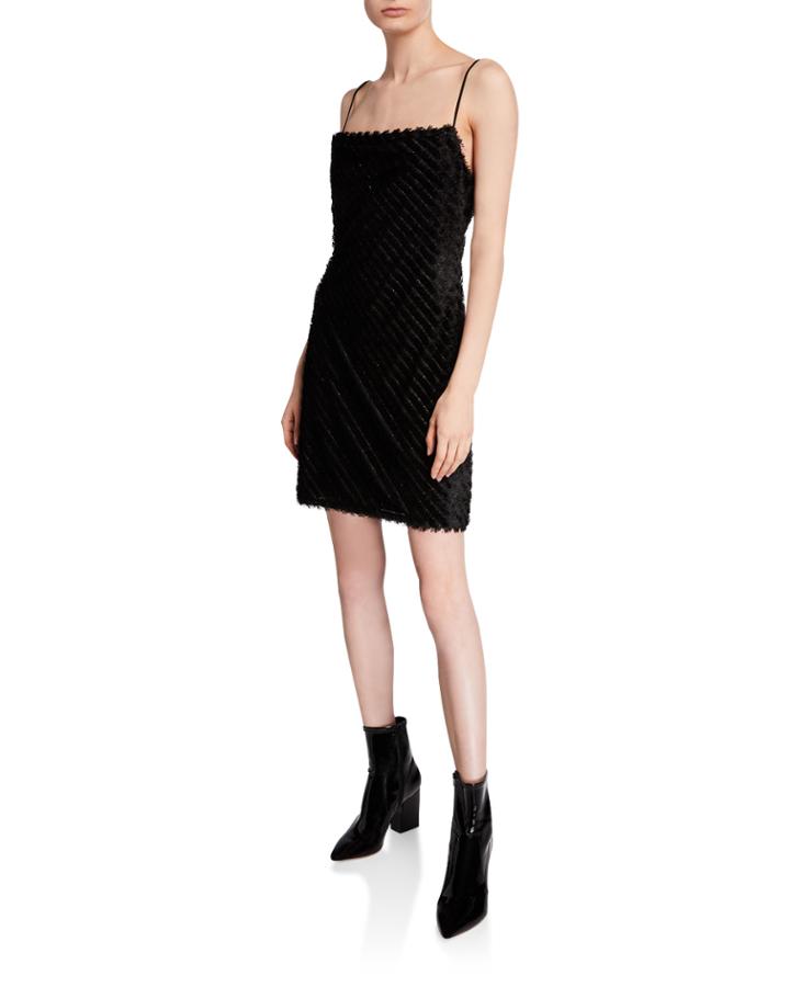 Cha Cha Eyelash Fringe Dress