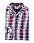Classic-fit Non-iron Check Dress Shirt,