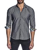 Men's Semi-fitted Geo-print
