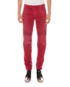 Men's Slim Biker Jeans