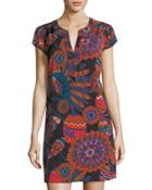 Psychedelic Floral-print