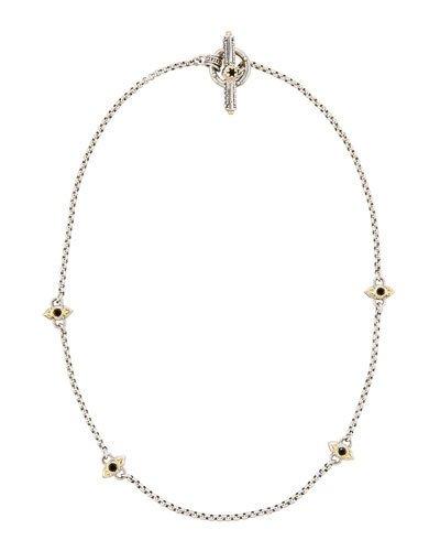 Amphitrite Onyx Station Necklace