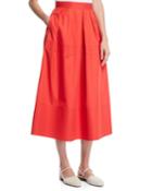 Trapunto-hem Light-twill Full Circle