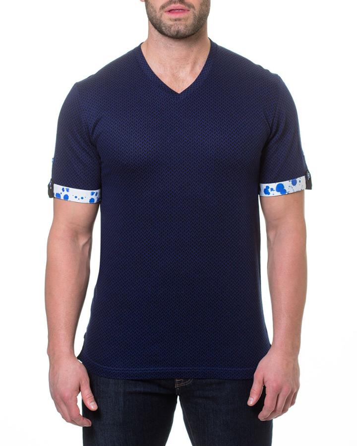 Men's Cotton Paver Navy Short