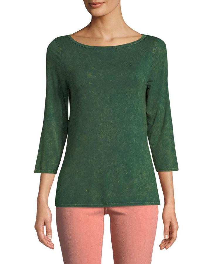 3/4-sleeve Rocker Wash British Tee