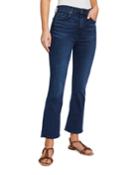 High-waist Slim Kick Jeans