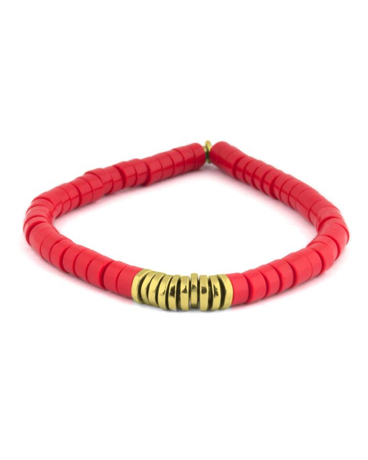 Men's Lapis Bead Bracelet