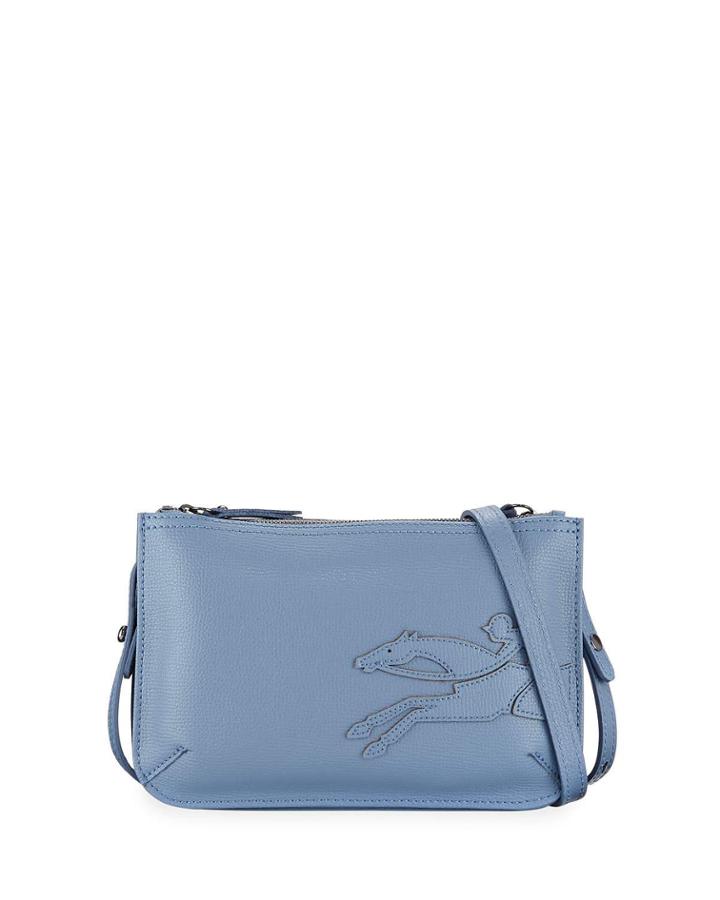 Shop It Leather Crossbody Bag, Pilot