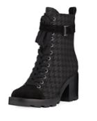 Waren 2 Fabric Chunky Booties