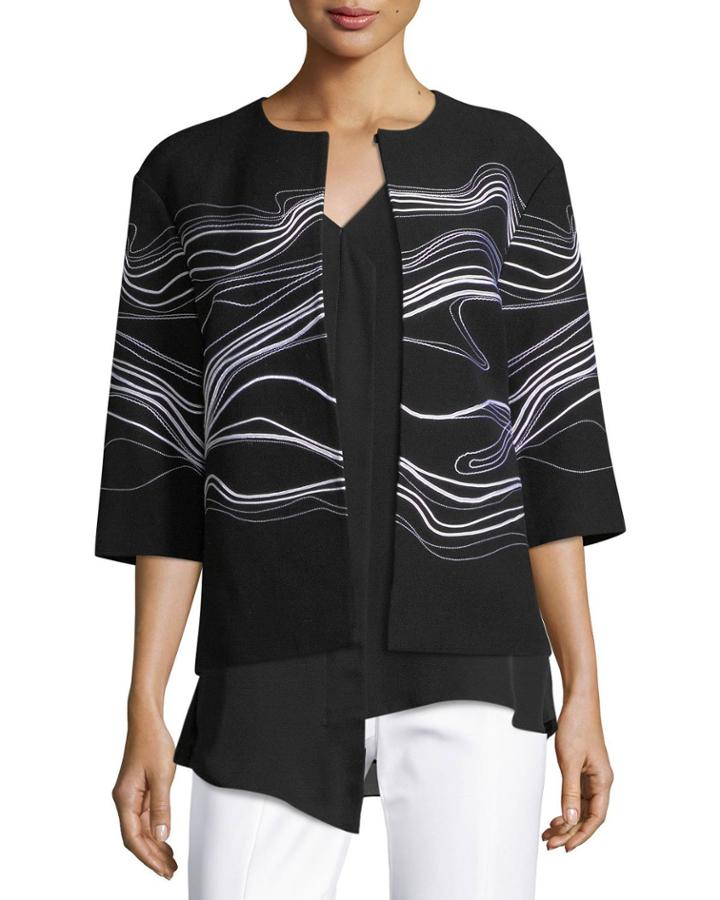 Bella Double Weave Jacket