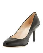Textured Patent-leather Pump