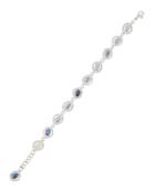 Fantasia 18k Sapphire & Diamond Station Bracelet