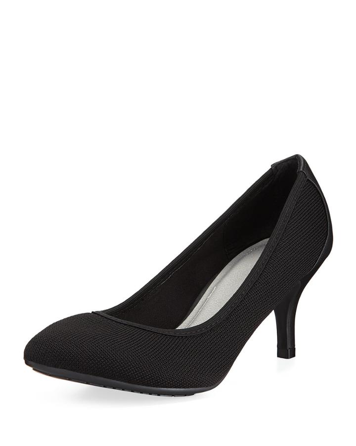 Tacey Low-heel Knit Pumps