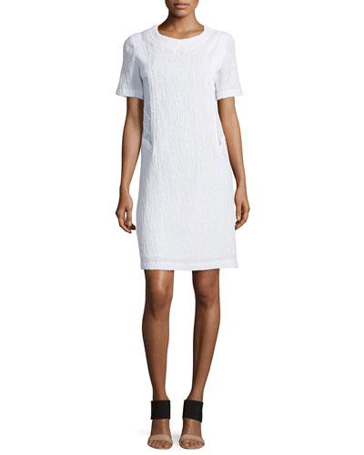 Tubico Crinkled Poplin Dress