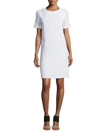 Tubico Crinkled Poplin Dress