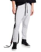 Men's Drop-crotch Joggers