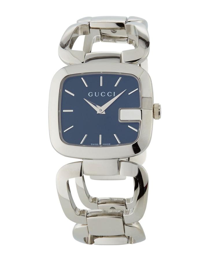 32mm G-gucci Bracelet Watch, Blue