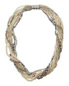 10-row Freshwater Pearl Torsade Necklace