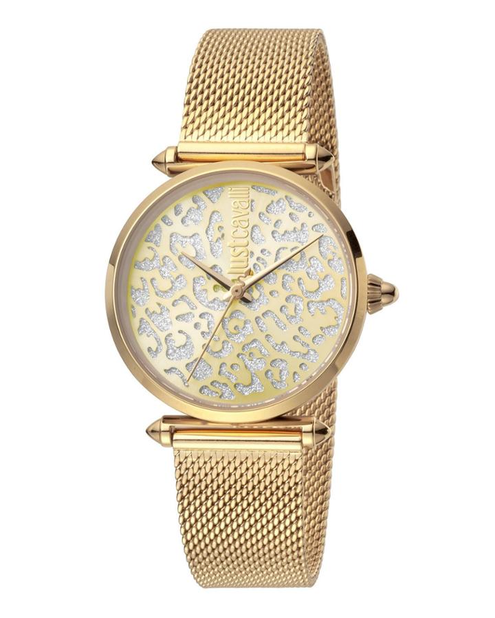 32mm Animal Glitter Watch W/ Mesh