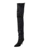 Lostynn Over-the-knee Fur Boot,